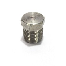 SS Plug NPT Adapter Hex Male End Commercial Stainless Steel 304.